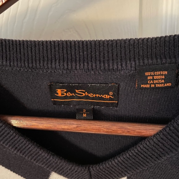 Vintage Ben Sherman argyle sweater - Picture 3 of 3